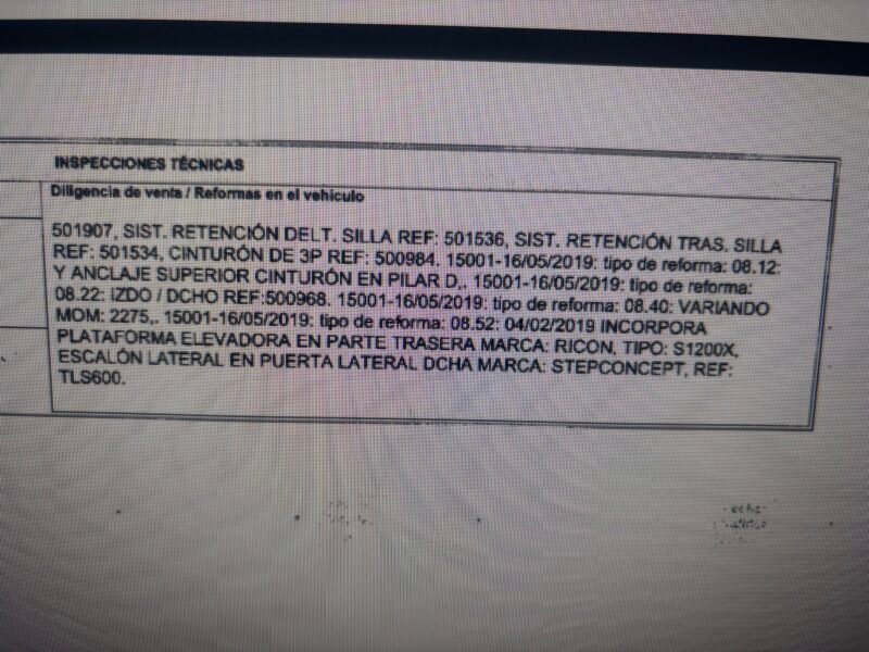 FIAT TALENTO 1.6 COMBI 9 PLAZAS